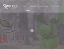 Tablet Screenshot of bilpinresort.com.au